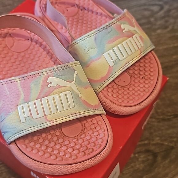 Toddler puma slide ons - Picture 4 of 5